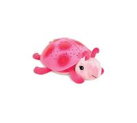 Cloud B Veilleuse Twilight Ladybug – Projecteur d'étoiles 3 couleurs, arrêt automatique – Rose
