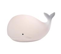 Veilleuse portable enfant baleine blanche LED RGB 0,05 W Rabalux Lightimals