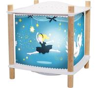 Veilleuse pour bébé avec projecteur d'étoiles, détecteur de pleurs et musique - Cadeau rechargeable par USB pour nouveau-nés