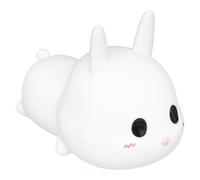 Veilleuse pour Enfant Lapin Silicone 15cm Blanc