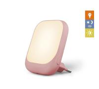 Veilleuse prise bébé automatique ? lumière douce Rose