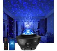 VEILLEUSE Projecteur Ciel Etoile Starry - 12 Modes Éclairage Lumiere Galaxie Plafond, Galaxie Projecteur Bluetooth - Télécomman