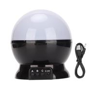 Veilleuse projecteur de ciel étoilé pour chambre d'enfant, projecteur d'étoiles avec rotation à 360, ampoules LED à changement de couleur,