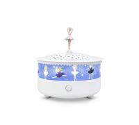 Trousselier Veilleuse projecteur d'étoiles Ballerine – Musicale Rechargeable USB Blanc