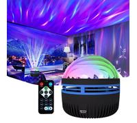 Veilleuse Projecteur Etoile, Projecteur Ciel Étoilé avec télécommande, Aurores Boréales Lampe - Idéal pour Cadeaux