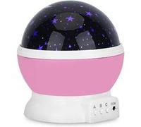Veilleuse-projecteur Rotative LED Ciel Etoilé Rose Rose G