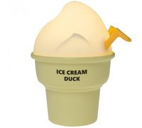 Veilleuse Rechargeable Glace Blanc, Jaune TU