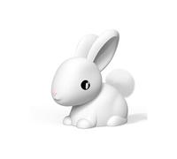 Veilleuse Rechargeable Souple Lapin Blanc