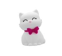 KONTIKI Veilleuse souple en silicone - Lili la chatte BLANC G