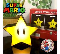 Veilleuse Super Mario Etoile + 5 Stickers Mario Bros