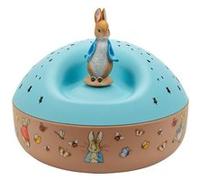 Veilleuse Trousselier Projecteur d'étoiles musical Pierre Lapin Multicolore G