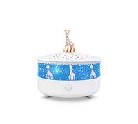 Trousselier Veilleuse projecteur d'étoiles Sophie la Girafe - Rechargeable USB, détection des pleurs