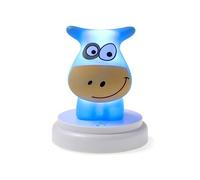Alecto Veilleuse Vache LED NAUGHTY COW Design mignon Bleu