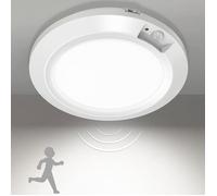 Veilleuses LED à Piles Lumière à Détection de Mouvement, Sans Fil Lampe de Plafonnier intérieur pour Pl VEILLEUSE HORS PUERICULTURE