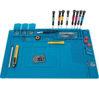 VEL AS11 - Tapis de soudage en silicone, 450 x 300 mm