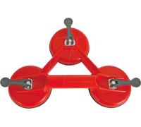 VEL HSC3 - Ventouse en caoutchouc triple, 3 x Ø 11,5 mm, max. 45 kg