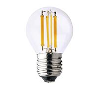 Velamp Ampoule à filament LED, Mini-sphérique P45, 6W / 806lm, culot E27, 4000K