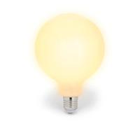Velamp Ampoule à filament LED Opal, Globe G125, 18W / 2500lm, culot E27, 3000K