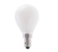 Velamp Ampoule à filament LED Opal, Mini-sphérique P45, 4W / 470lm, culot E14, 3000K