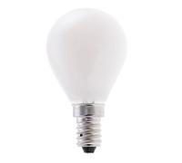 Velamp Ampoule à filament LED Opal, Mini-sphérique P45, 6W / 806lm, culot E14, 6500K