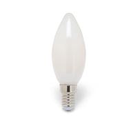 Velamp Ampoule à filament LED Opal, Olive C35, 6W / 806lm, culot E14, 6500K