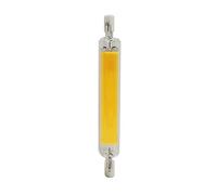 Velamp Ampoule LED COB R7S 8,5W 1055 lumens, 118 mm, lumière blanche chaude 3000 K