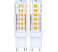 Velamp Ampoule LED SMD, capsule G9, 4.5W / 400lm, culot G9, 3000K (Lot de 2)
