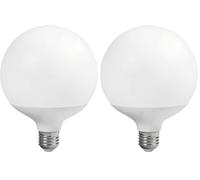 Velamp Ampoule LED SMD, globe G125, 24W/2500lm, culot E27, 6500K (Lot de 2)