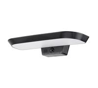 Velamp - Applique solaire murale LED 800 lm avec détecteur de mouvement. 3 couleurs de lumière, sans fil, IP65. Idéale pour balcons, jardins, terrasses et autres espaces extérieurs.
