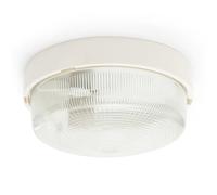 Velamp BIGBOB Plafonnier rond 22 cm, E27, blanc