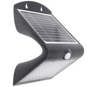 Velamp COLOMBA : Applique solaire 54 + 2 LED. 500 lumens. Avec détecteur de mouvement