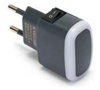 Velamp froot : veilleuse led avec interrupteur on/off. Anthracite G