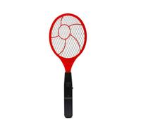 VELAMP JOKO REPEL03 - Raquette Électrique Insectes Anti Moustique et Tue Mouche 1500V, Raquette Moustique Électrique 3 Couches, Tapette a Mouche avec Interrupteur, LED, 2 Piles AA no Inclues 16x44,5cm