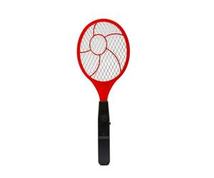 VELAMP JOKO REPEL03 - Raquette Électrique Insectes Anti Moustique et Tue Mouche 1500V, Raquette Moustique Électrique 3 Couches, Tapette a Mouche avec Interrupteur, LED, 2 Piles AA no Inclues 16x44,5cm