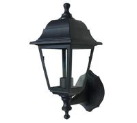 VELAMP MANAUS: Applique murale Vintage up&down, E27, en plastique. Noir