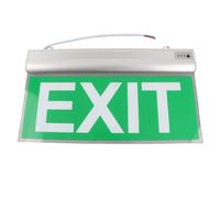 VELATEMOR Panneau de Sortie D'urgence LED en Acrylique 3 W, Lampe Témoin de sécurité Robuste pour Centres Commerciaux et Bâtiments Publics, éclairage jusqu'à 90 Minutes