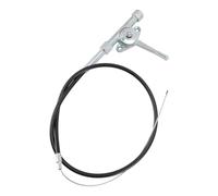 VELATEMOR Remplacement de L'ensemble de Câble D'accélérateur de Compacteur, Acier Durable, Commande Flexible pour Machines de Jardin, 1 unité