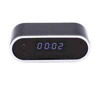 VELATEMOR Réveil, Caméra de sécurité Cachée FHD 1080p,Caméra Horloge WiFi avec Détection de Mouvement et Nocturne,12/24 Heures,Affichage des Chiffres pour Les Voyages dans