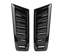VELATEMOR Ventilation de Capot ABS pour Voiture Automatique Accessoire | Plastique, capot généreux et élégant, même profil que, fentes découpées, modèle de découpe inclus.