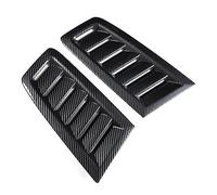 VELATEMOR Ventilation de Capot ABS pour Voiture Automatique Accessoire | Plastique, capot généreux et élégant, même profil que, fentes découpées, modèle de découpe inclus.