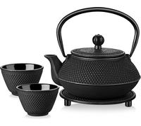 Velaze Théière en fonte style japonais avec passoire+inox Théière base 680ML
