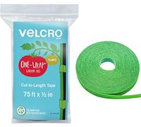 VELCRO Brand 90648 OneWRAP Attaches de Jardin | Supports de Plantes pour Une Croissance Efficace | Poignées Solides réutilisables et réglables | À Couper à la Longueur, 22,9 m x 1,27 cm, Vert