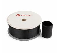 VELCRO Brand ONE-WRAP Rouleau de ruban adhésif dos à dos réutilisable pour la gestion et le regroupement de câbles, 25 mm standard, 50 mm très résistant, 107 mm extra large (50 mm x 25 m)