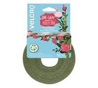 VELCRO Brand VEL-30089-AMS Attaches de Jardin en Plastique recyclé pour Roses Solides, arbustes, vignes et Plantes Lourdes, 2,5 cm x 10,7 m, Vert