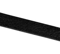 VELCRO® E00102033013025 Bande auto-agrippante à coller partie velours (L x l) 25000 mm x 20 mm noir 25 m