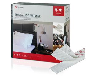 VELCRO® General Use Fastener 25m Bande à crochets 25m Bande à boucles, crochet et boucles 50mm blanc