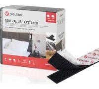 VELCRO® General Use Fastener 25m Bande à crochets 25m Bande à boucles, crochet et boucles 50mm noir