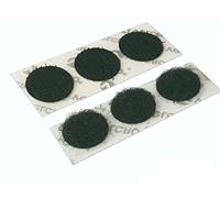Velcro® Lot de 100 pièces de monnaie noires à coller - Choix de crochet et de boucle - 13 mm - Points adhésifs double face - Pièces adhésives solides (crochet uniquement, 100 pièces)