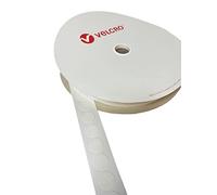 Velcro® Lot de 20 pastilles adhésives adhésives double face Blanc 13 mm