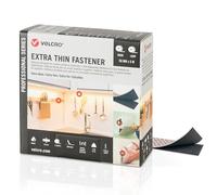 VELCRO® Extra Thin Fastener 5m Bande à crochets 5m Bande à boucles, crochet et boucles 50mm noir